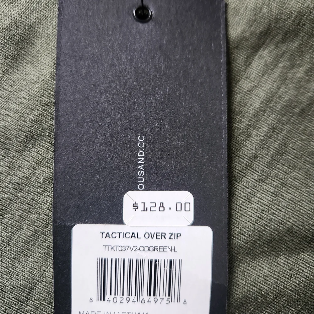 Men's Ten Thousand Brand Quarter Zip Tactical Jacket - Picture 4 of 11